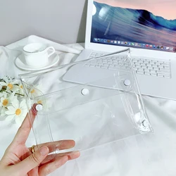Estuche escolar transparente para lápices – Resistente y práctico