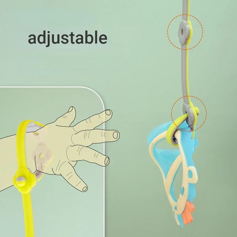 Cadena antipérdida de silicona para biberón y chupete - imagen 5