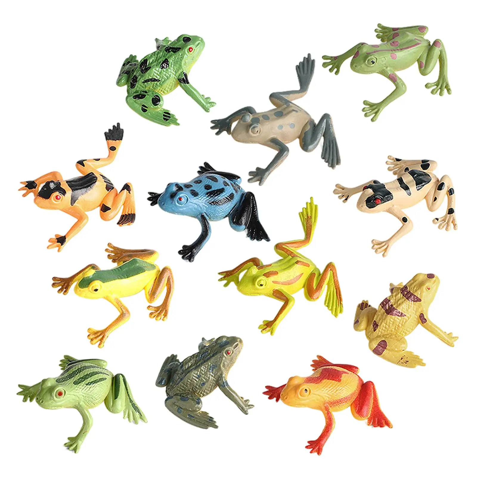 Figuras de animales miniatura de plástico para manualidades infantiles - imagen 4