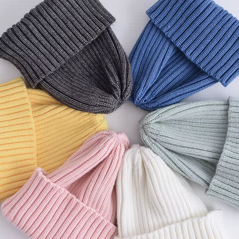 Gorro de punto caramelo para niño de otoño e invierno - imagen 5