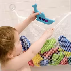 Bolsa arena playa niño – Cesta malla impermeable para juguetes