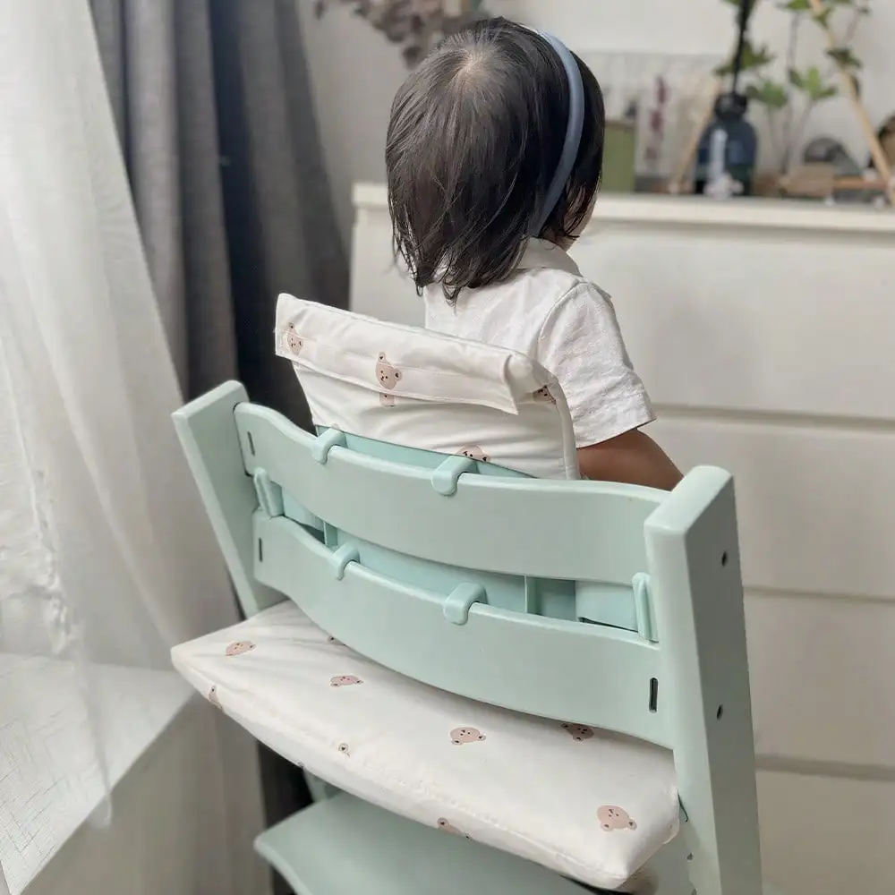 Cojín antideslizante para asiento de bebé con diseño infantil seguro - imagen 2