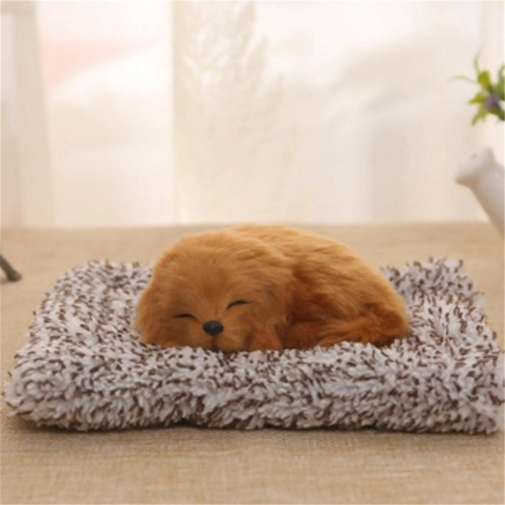 Figura de perro kawaii tumbado para decorar habitación infantil - imagen 4