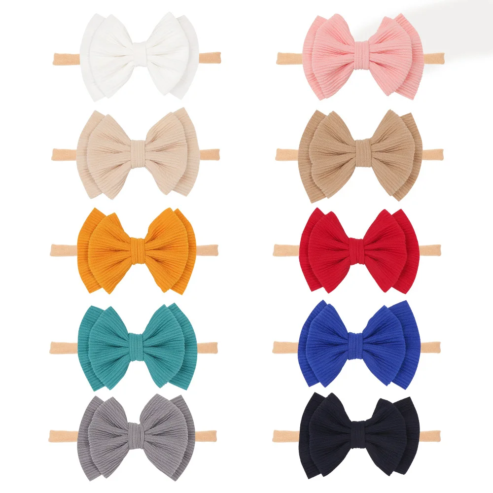 Diademas para niños con lazo grande