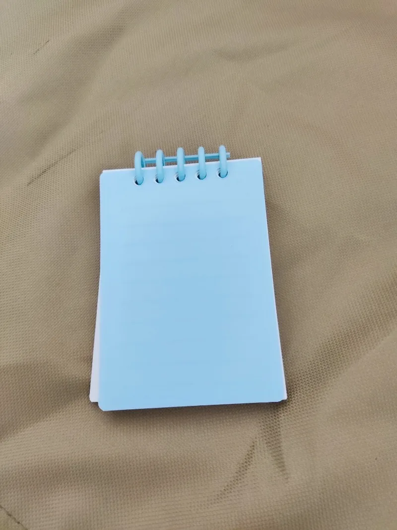 Cuaderno de bolsillo con hojas rayadas y tapa resistente para notas - imagen 5