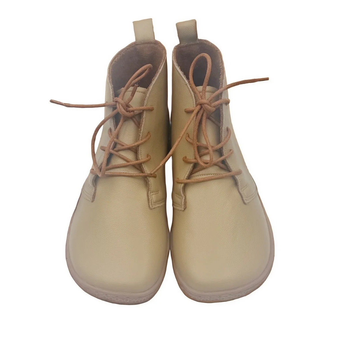 Tipsietoes botas descalzas de piel con forro lanero, puntera ancha - imagen 3