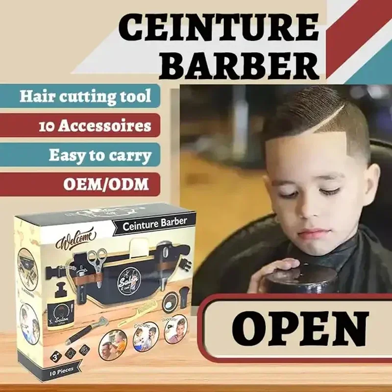 Set de peluquería con afeitado simulado para primeras edades - imagen 2