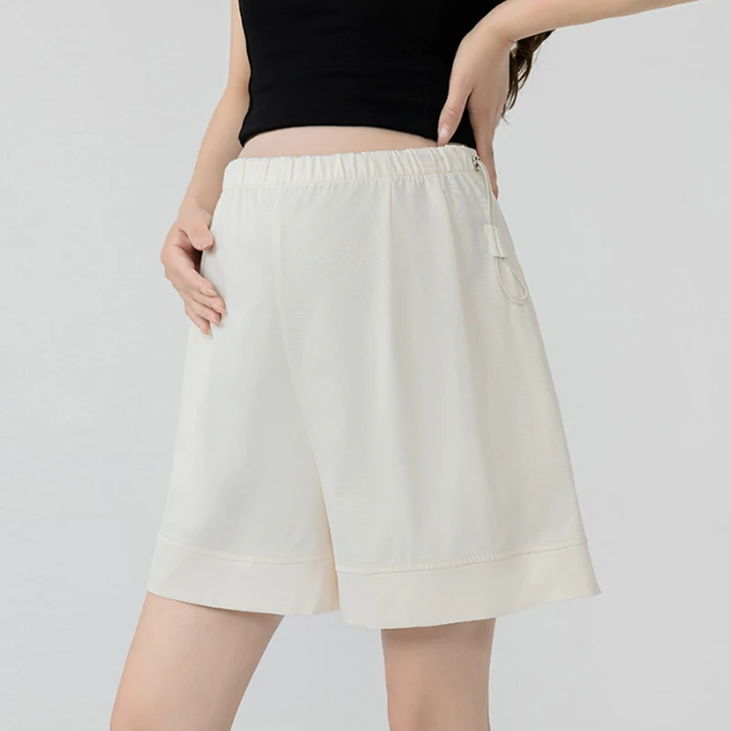 Pantalones cortos premamá sueltos finos verano pierna ancha - imagen 2