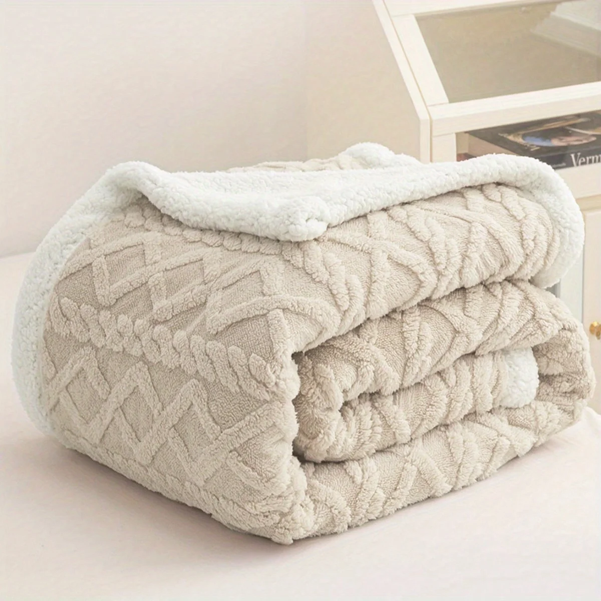 Manta suave de coral para bebé – Ideal para siesta y viaje - imagen 3