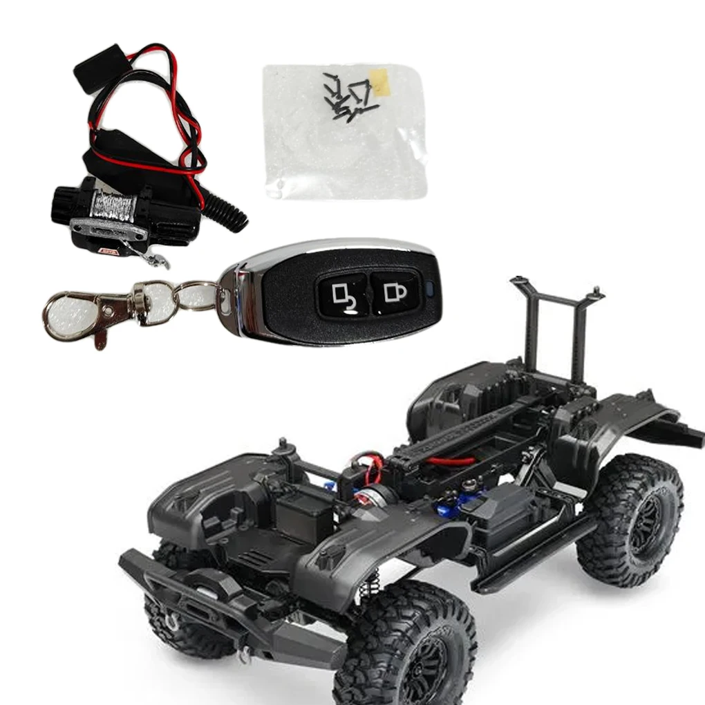 RCGOFOLLOW cabrestante de metal para Traxxas TRX4M RC - imagen 3
