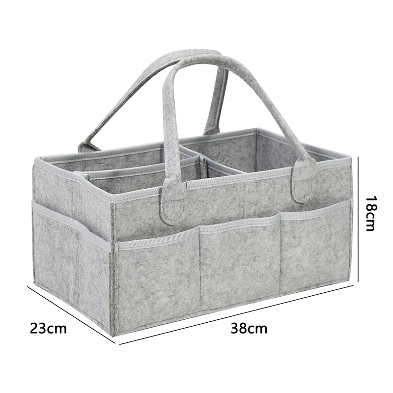 Organizador de cochecito plegable con bolsas para pañales y accesorios - imagen 2