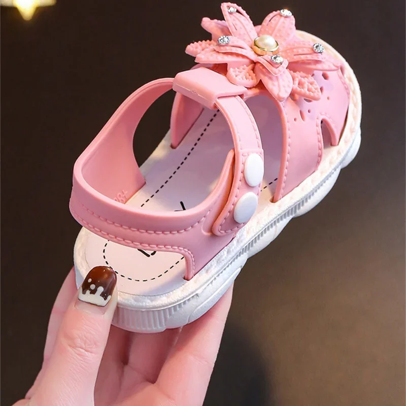 Sandalias de verano con lazo liso y suela antideslizante - imagen 5