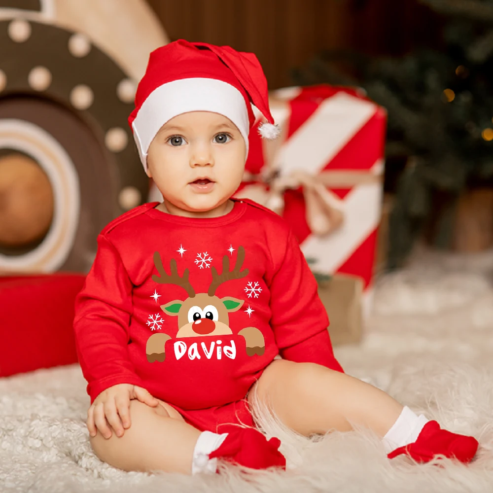 Pellele Body Navidad Bebé – Personalizado con nombre - imagen 3
