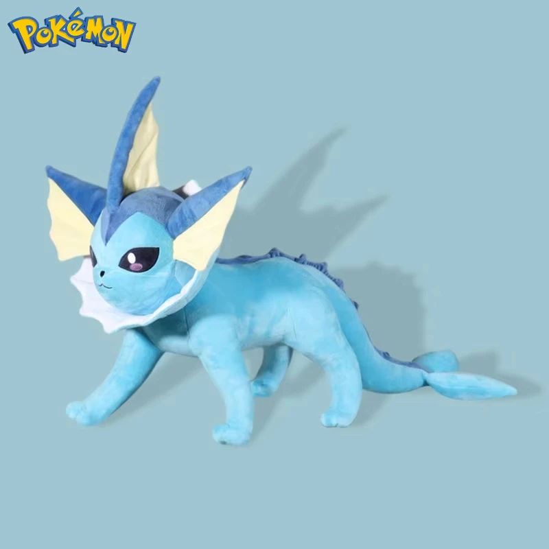 Peluche Vaporeon Pokémon suave y cómodo, estilo tierno - imagen 5