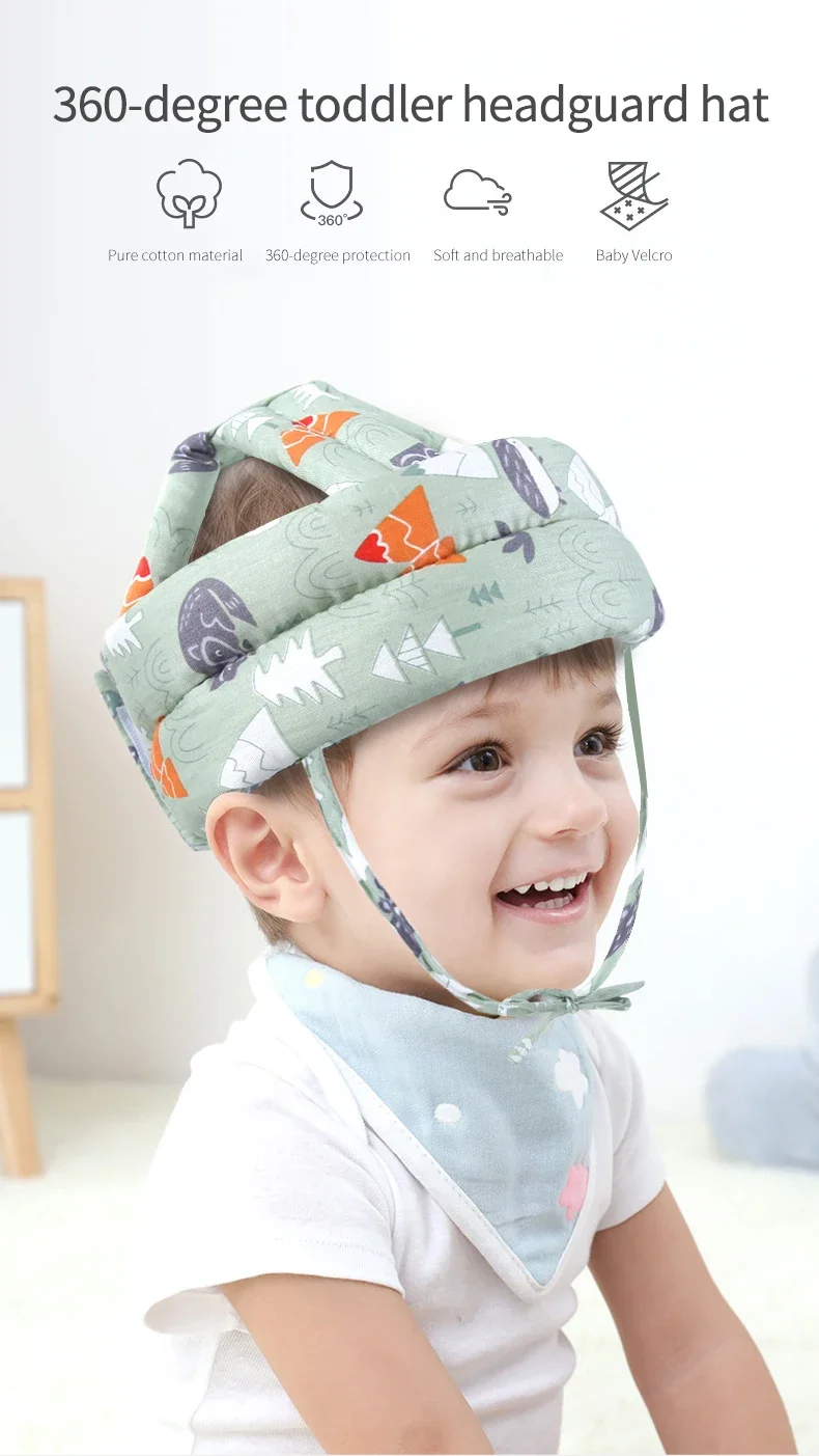 Gorro protector acolonado para bebé