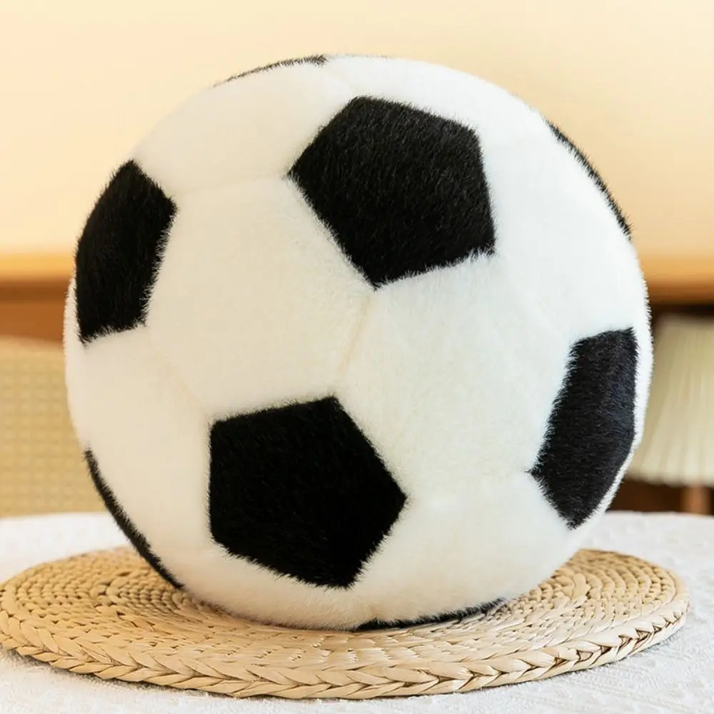 Almohada de peluche balón fútbol suave para niños y niñas