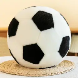 Almohada de peluche balón fútbol suave para niños y niñas