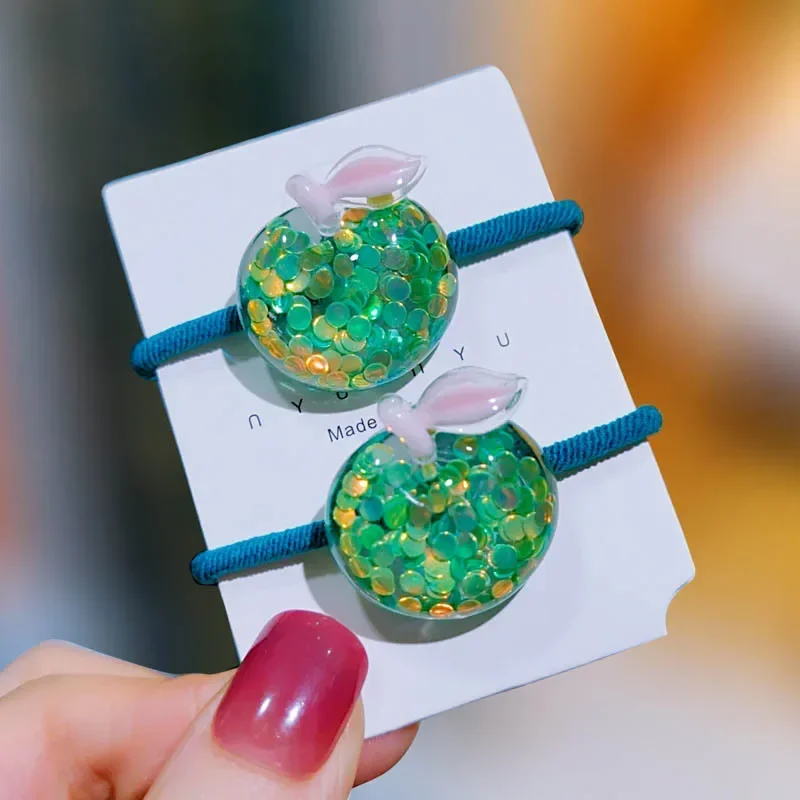 Diademas con lentejuelas elásticas estilo princesa para niña - imagen 2