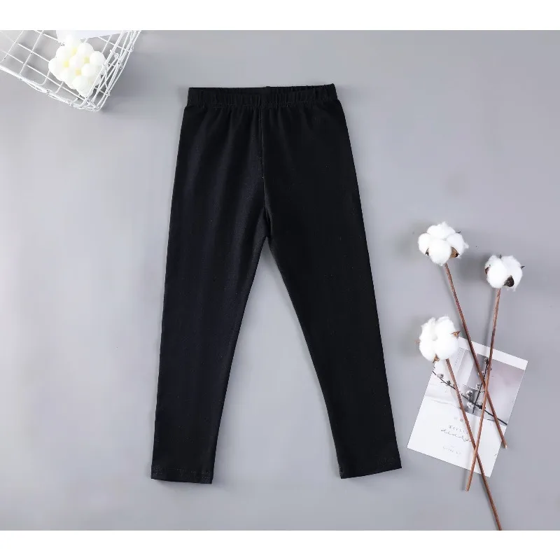 Leggings de algodón hasta el tobillo para niña multicolor - imagen 2
