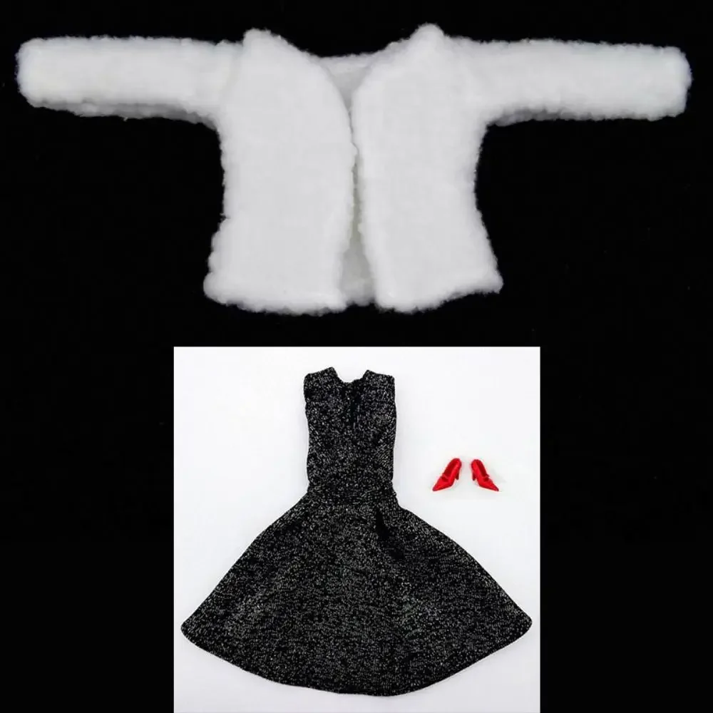 Ropa de muñeca invierno hecha a mano para niñas, conjunto - imagen 4