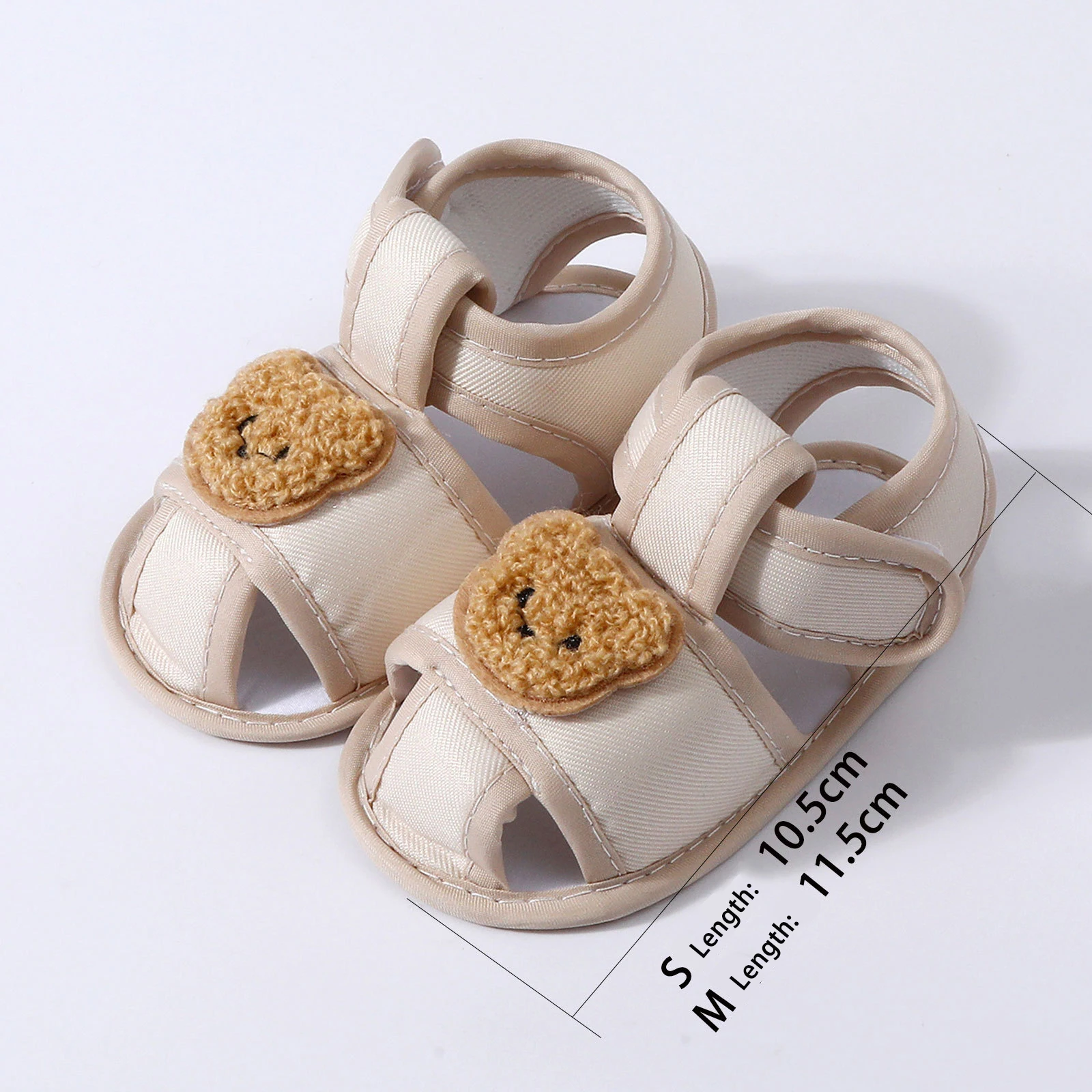 Sandalias verano con oso para bebé – Suela antideslizante primera marca - imagen 5