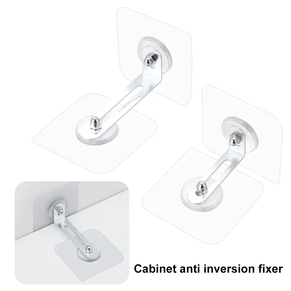 Clip antivuelco infantil autoadhesivo para muebles con anclaje - imagen 2