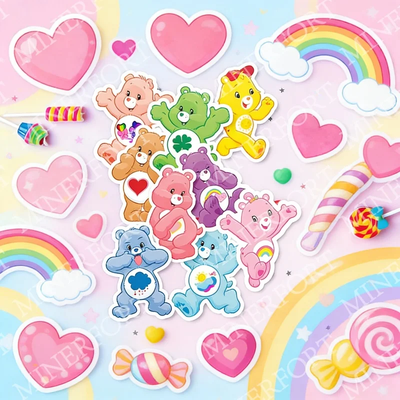 Pegatinas Ositos Cariñositos de dibujos animados adhesivas - imagen 4