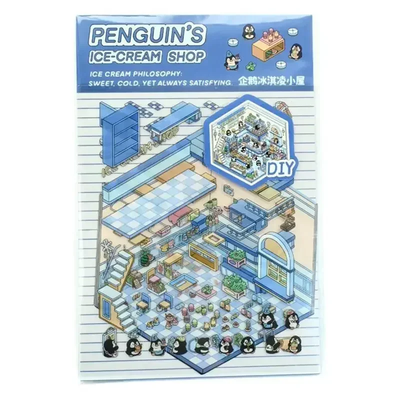 Pegatinas 3D de paisajes en relieve apilables, miniaturas - imagen 3