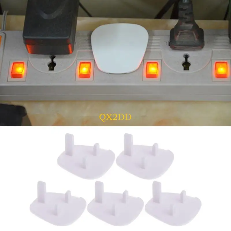 QX2D Protectores de enchufe para niños, seguridad hogar