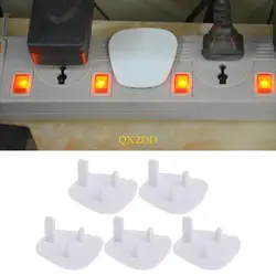QX2D Protectores de enchufe para niños, seguridad hogar