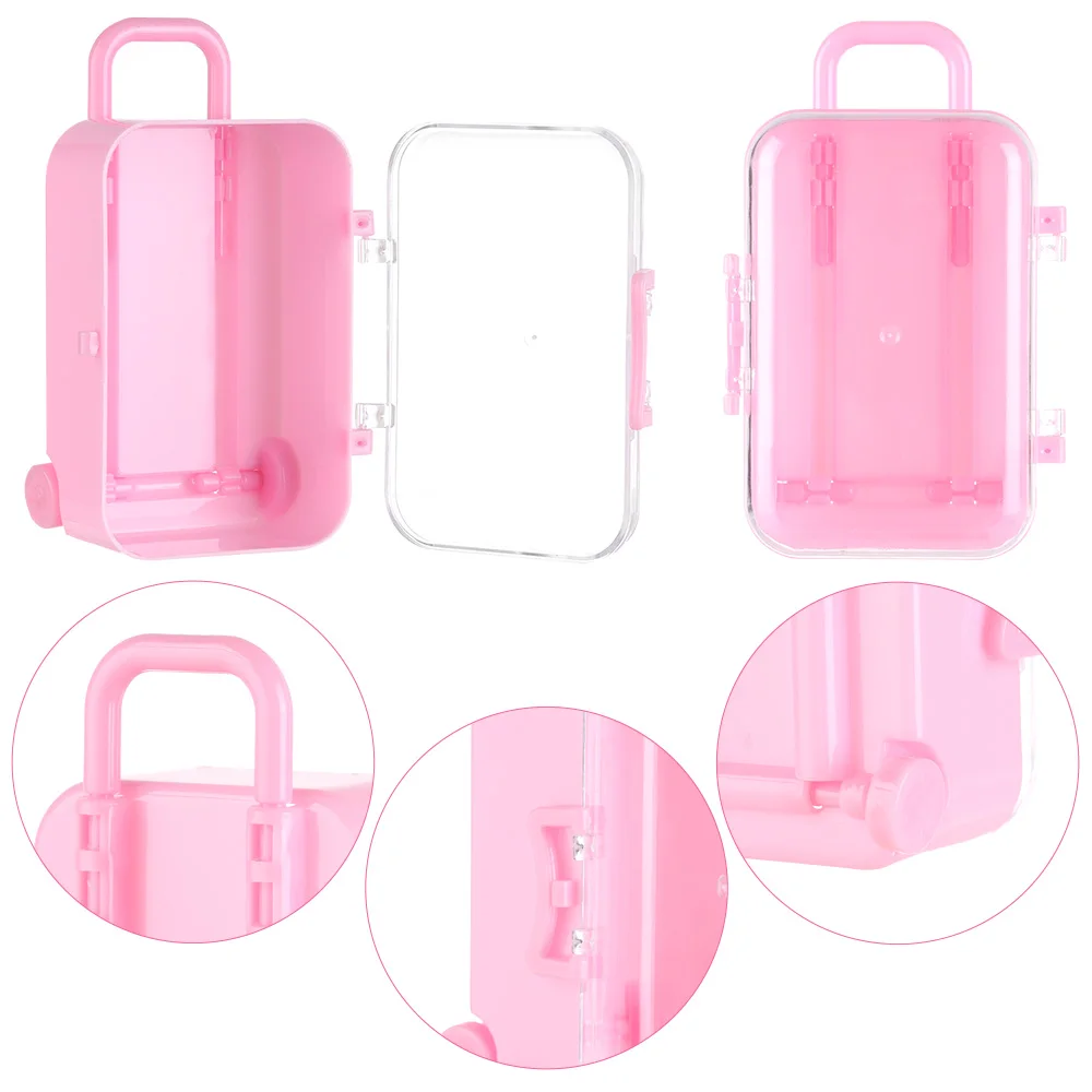 Maleta mini de moda para muñecas - Accesorios para casa de muñecas