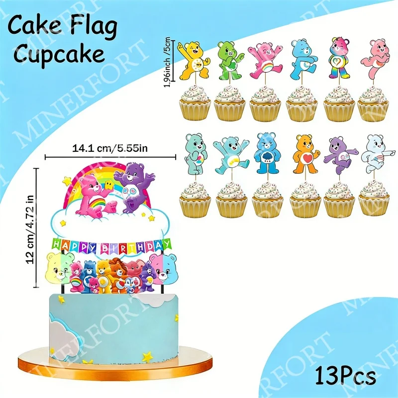 Ositos Cariñositos decoración infantil para cupcakes y tartas - imagen 5