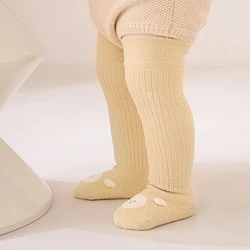 Calcetines de bebé largos antibacterianos elásticos, suaves y bonitos