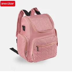 Mochila pañalera impermeable para bebé con cambiador