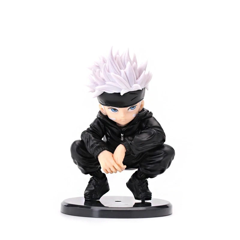 Vista en conjunto de ambas figuras chibi de Jujutsu Kaisen