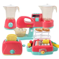 Juguete de cocina infantil con mini batidora de imitación