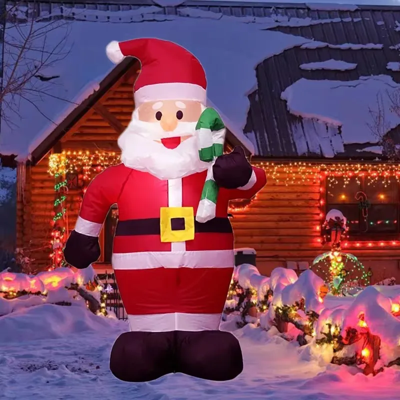 Juguete inflable luminoso de Navidad para interior y jardín - imagen 5