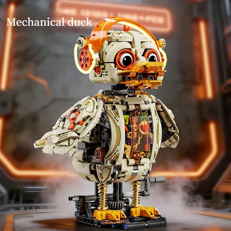 Bloques de construcción de pato mecánico con luz LED - imagen 5