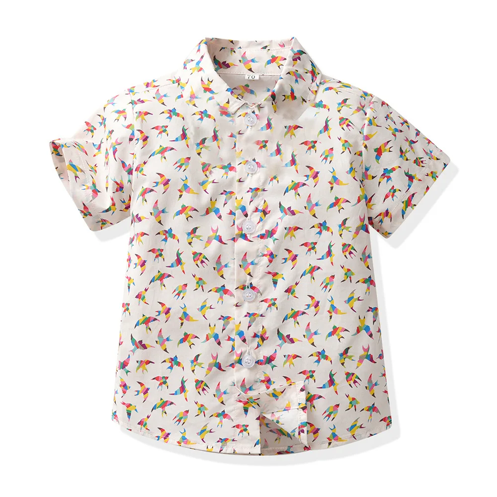 Camisa a juego padre e hijo – Estilo playero floral - imagen 5