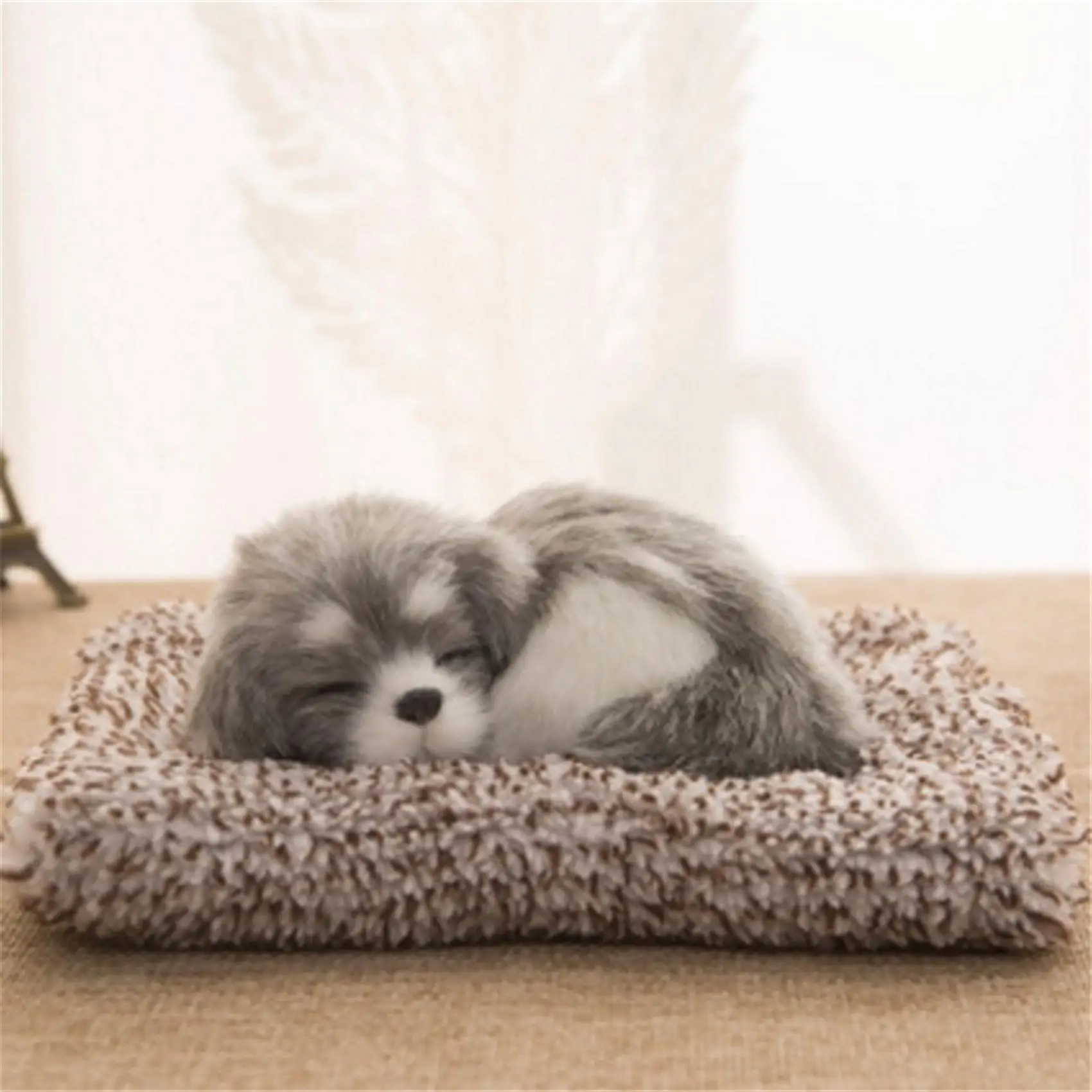 Figura de perro kawaii tumbado para decorar habitación infantil - imagen 2