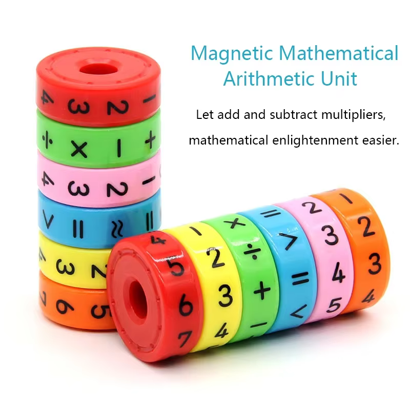 Juguete magnético matemáticas aprendizaje temprano para preescolar - imagen 3