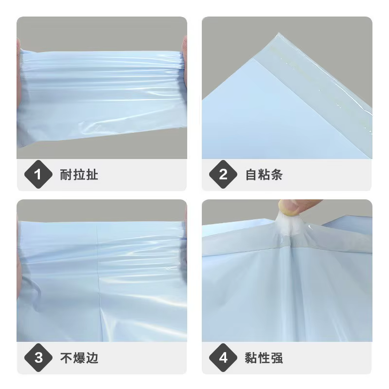 Bolsa azul para guardar ropa bebé poliéster resistente - imagen 3