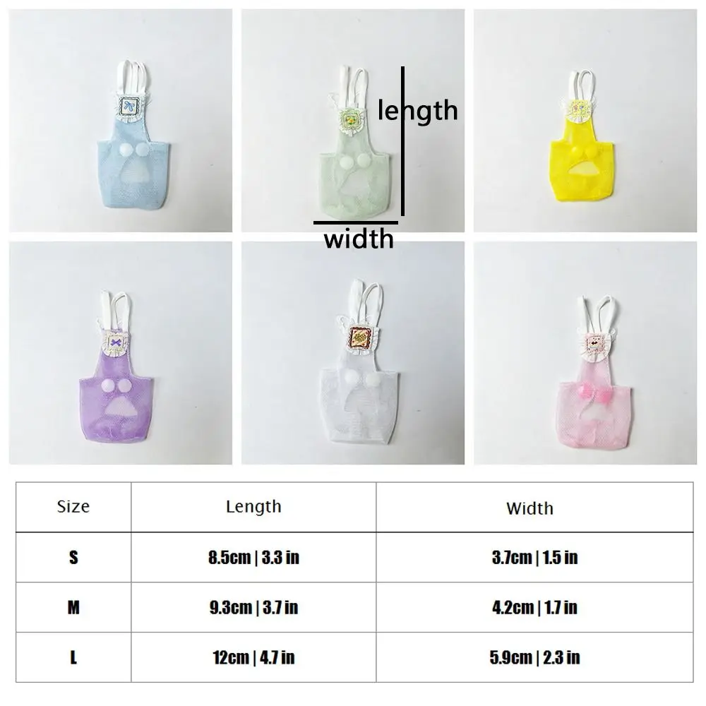 Pañal de malla transpirable para loros con cierre ajustable - imagen 4