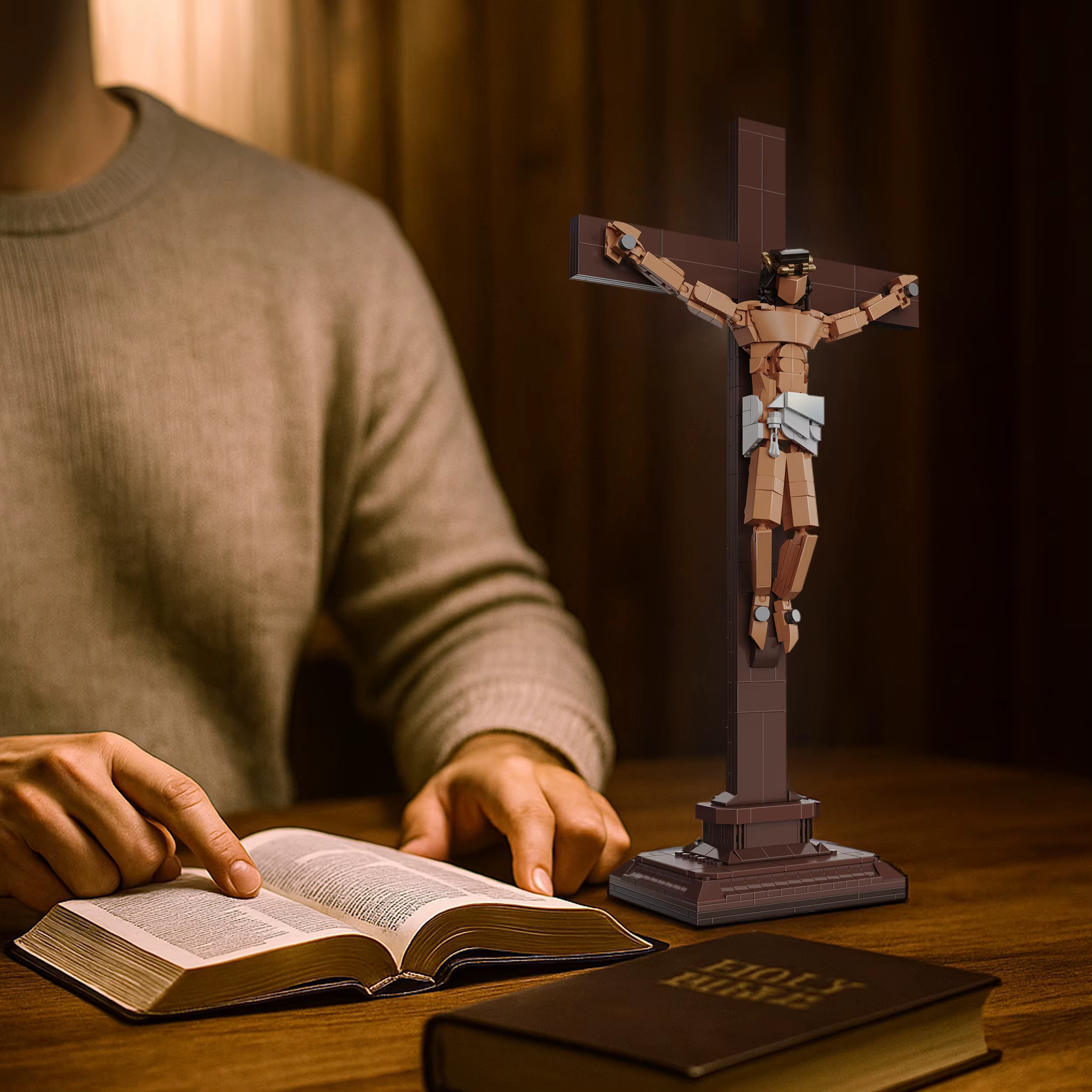 Rompecabezas crucifixión de Jesús para adultos - imagen 4