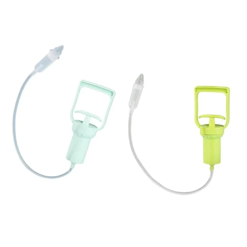 Aspirador nasal de silicona manual para bebés, fácil de limpiar - imagen 2