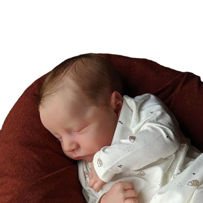 Muñeca Reborn recién nacida de cuerpo completo 3D realista - imagen 5