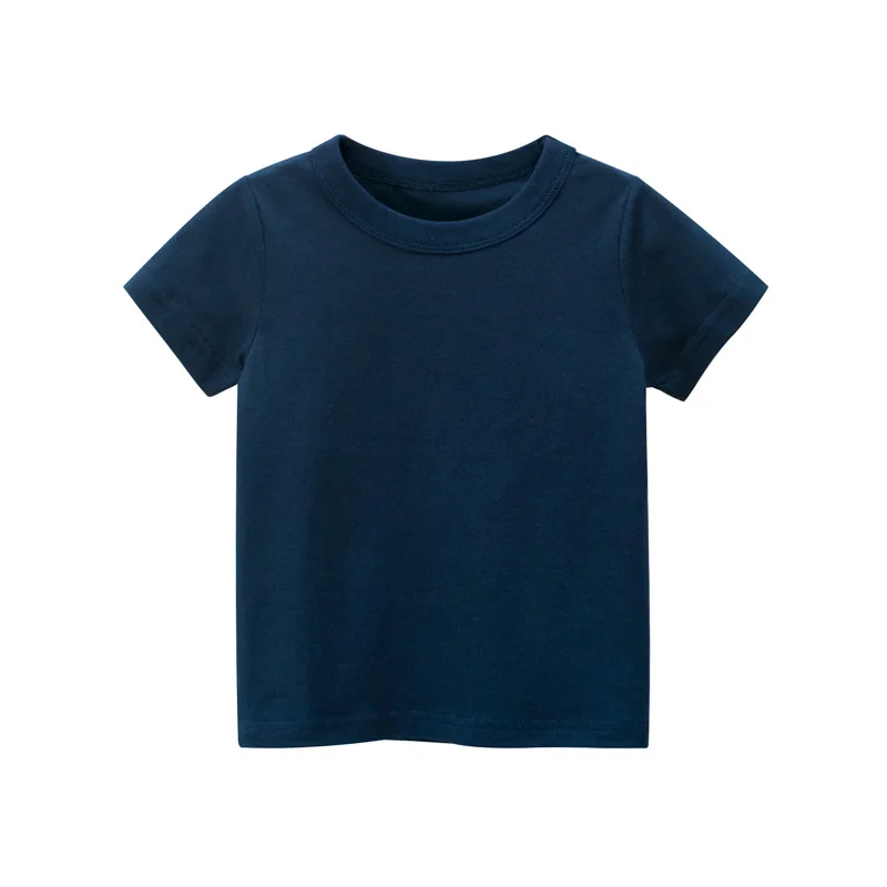 Camiseta manga corta algodón para verano estilo coreano unisex infantil - imagen 3