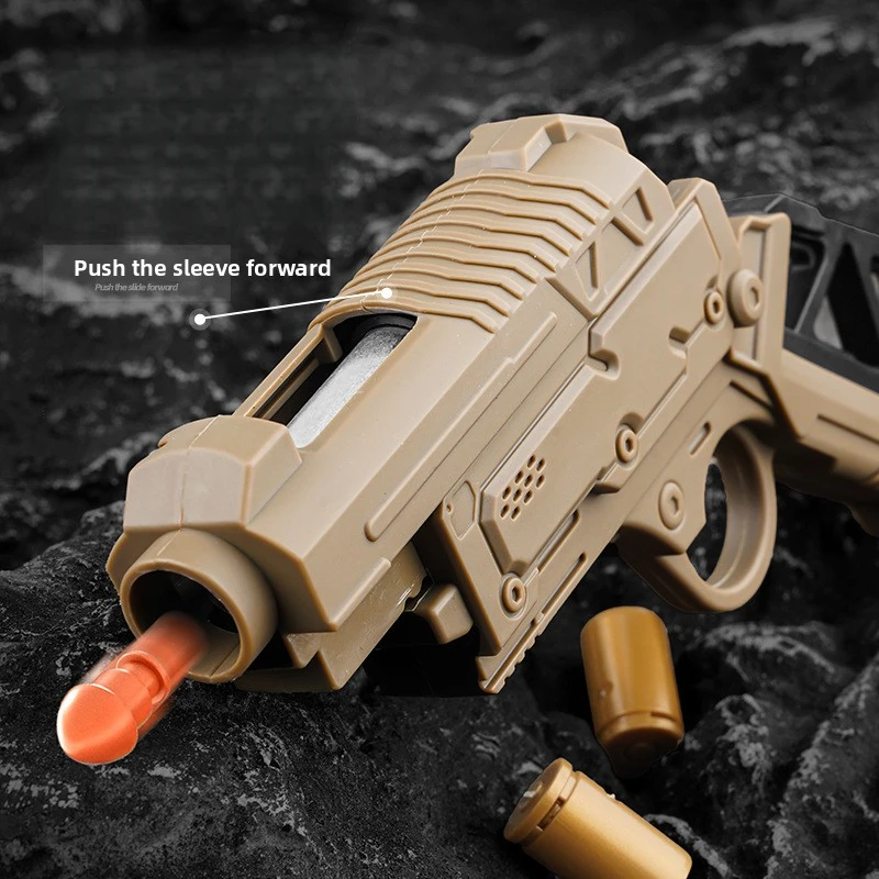 Pistola de juguete educativa de lanzamiento de conchas para niños - imagen 5