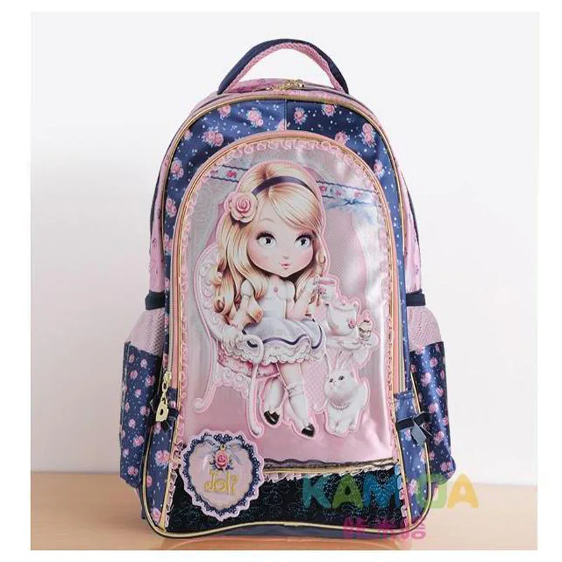 Mochila de maternidad con encaje y correa gruesa para mamá y niñas - imagen 5