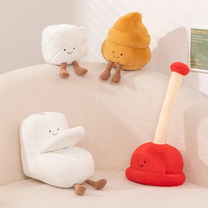 Rollo de caca decorativo – Juguete infantil para baño - imagen 2